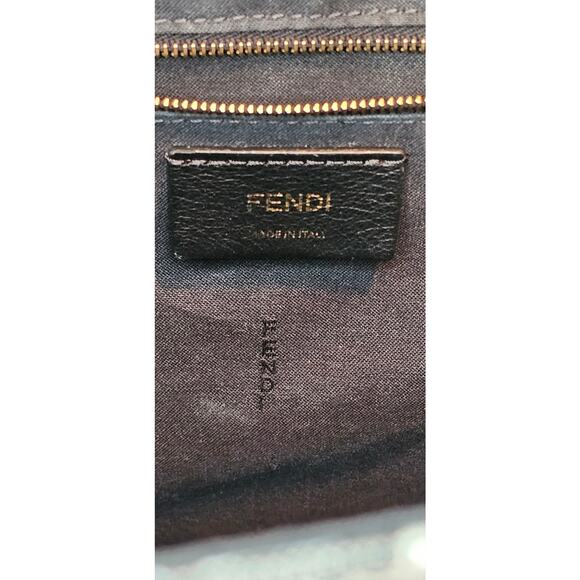 Fendi Shopper Tote Joshua Vides Zucca Coated Canvas Large - Picture 16 of 16